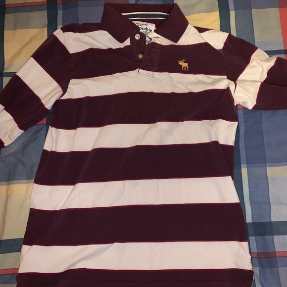 Lot (2) Abercrombie kids long sleeve polo size XL - Picture 3 of 3